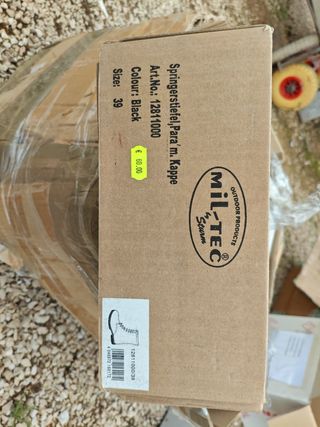 Stivali MIL-TEC neri taglia 39