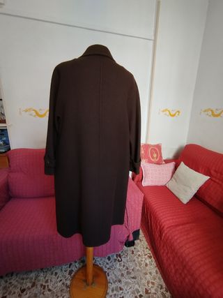 Abrigo vintage marrón "Galerías Preciados" talla44