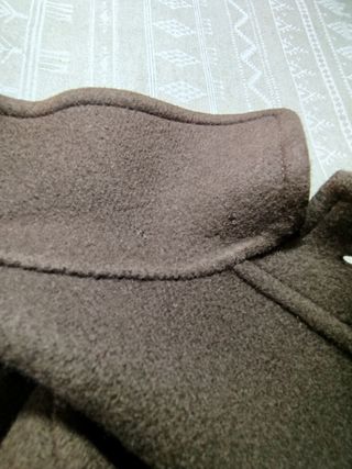 Abrigo vintage marrón "Galerías Preciados" talla44
