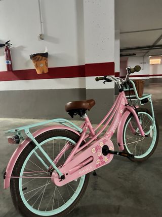 Bicicleta Niña Vintage Rosa Talla 8