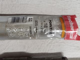 Broca Fischer SDS-plus 18mm x 210mm