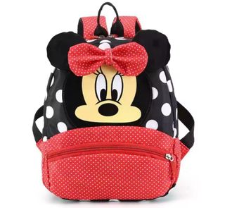 Mochila Stich Rosa Peluche y minnie mouse.