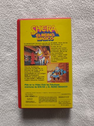 VHS Shera y el Reino Mágico (Español)