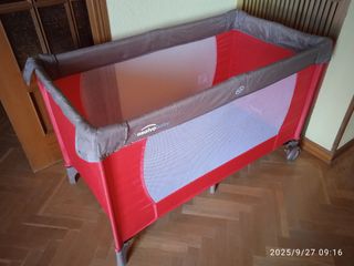 Cuna de viaje plegable Asalvo