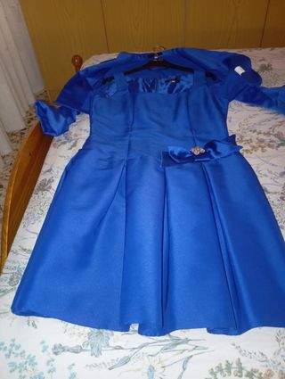 Vestido azul para bodas sin estrenar
