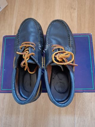 Náuticos niño azul marino talla 37