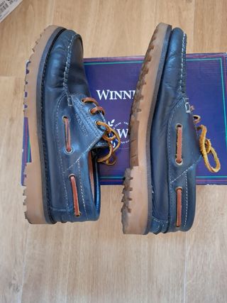 Náuticos niño azul marino talla 37