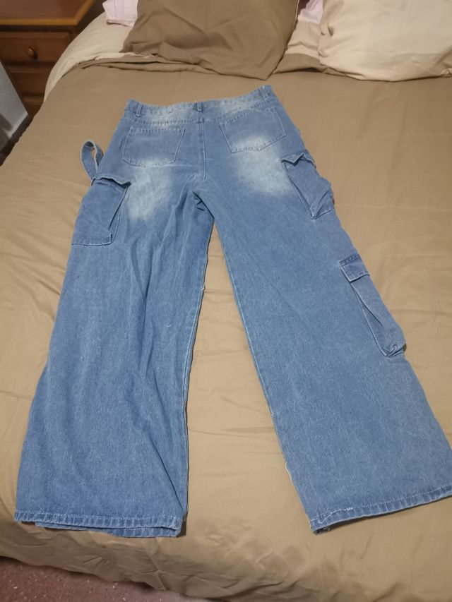 Vaquero talle alto xl