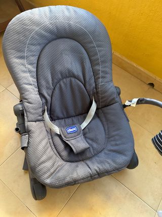 Hamaca bebé Chicco gris
