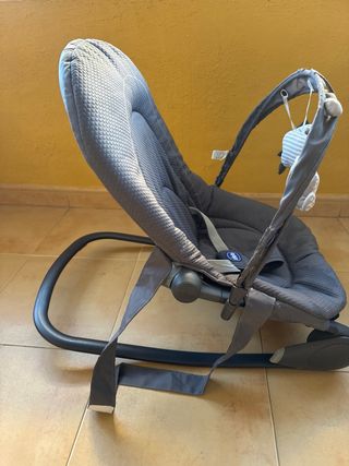 Hamaca bebé Chicco gris