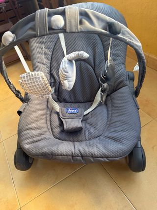 Hamaca bebé Chicco gris