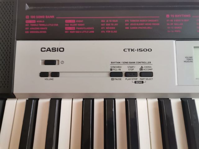 Teclado Casio CTK-1500