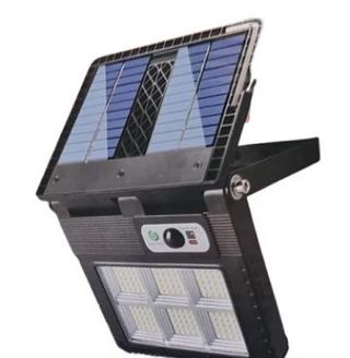 Lámpara LED con doble panel solar