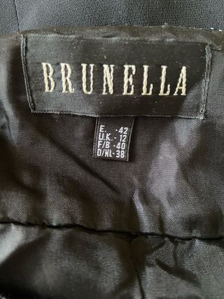 Vestido de fiesta Brunella negro