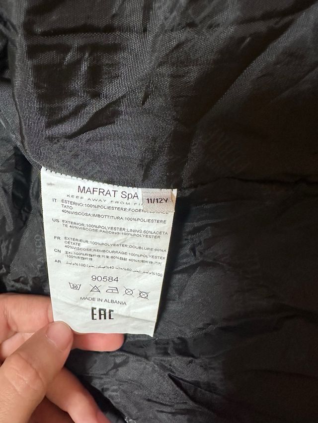 Giubbotto bimba 12 anni Gianfranco Ferrè