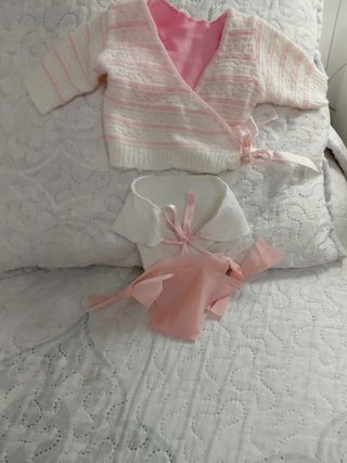 Conjunto 3 piezas para muñecas Nenuca