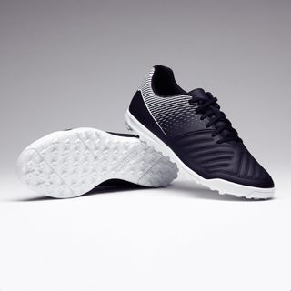 Botas de Fútbol multitacos Agility 100 TF Adulto Negro