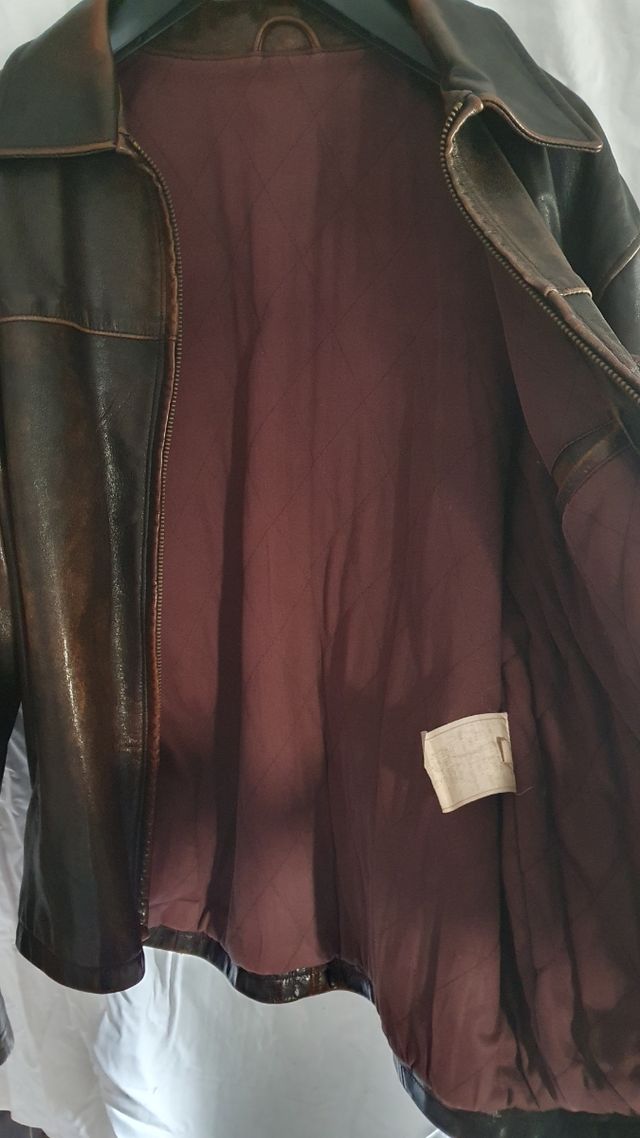 Giacca in Vera pelle TG 54