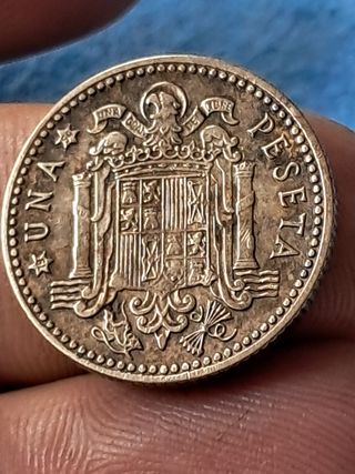 Moneda Franco 1 1947 Estrella 53