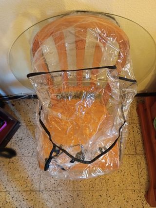 Funda protectora lluvia carrito bebé