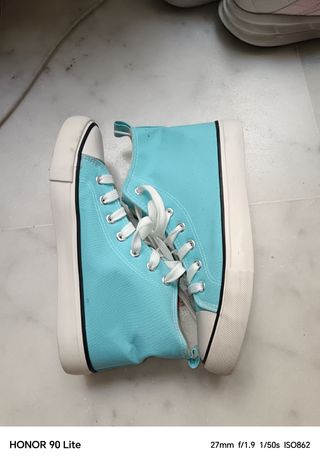 Zapatillas turquesa Lefties talla 36