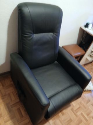 Sillón relax articulado negro
