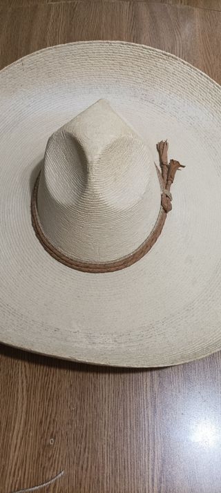 Sombrero Charro Mariachi Adulto Crema (auténtico)