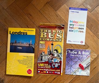 Guía y mapa de Londres.