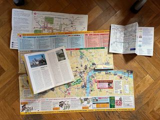 Guía y mapa de Londres.