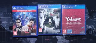 Pack Saga Yakuza PS4 (0, Kiwami, Remastered