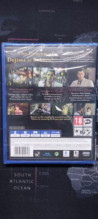 Pack Saga Yakuza PS4 (0, Kiwami, Remastered