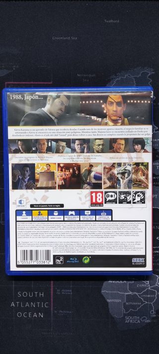 Pack Saga Yakuza PS4 (0, Kiwami, Remastered