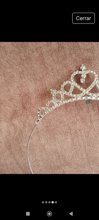 Tiara brillante para niña