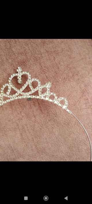 Tiara brillante para niña