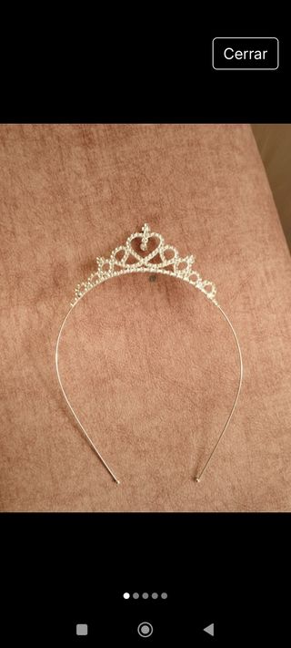 Tiara brillante para niña