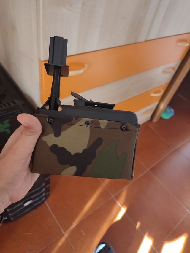 Caricatore Elettrico Woodland 1500bb M249/MK46 