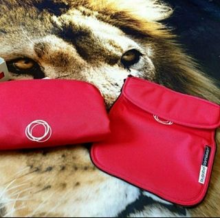 capota extensible y cubre bugaboo camaleón3 Rojo