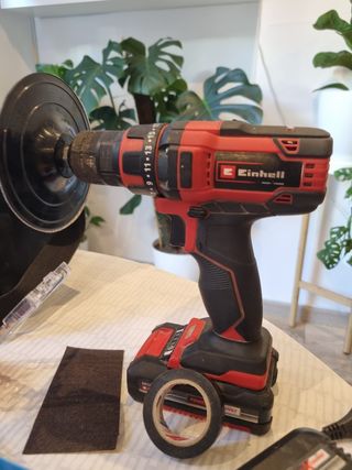 Trapano elettrico Einhell + cassetta degli attrezzi