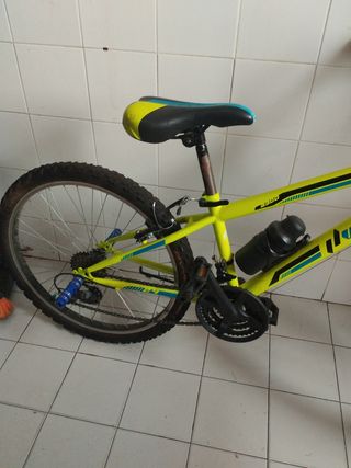 Bicicleta Montaña Amarilla
