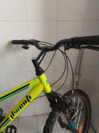 Bicicleta Montaña Amarilla
