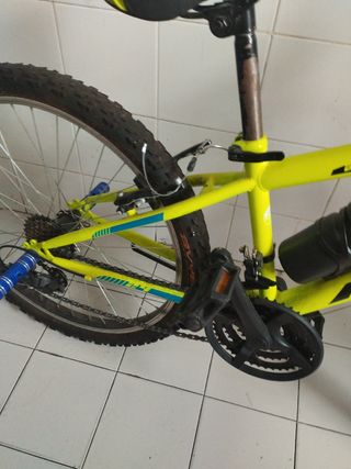 Bicicleta Montaña Amarilla