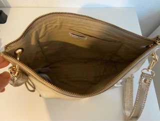 Bolso bandolera dorado