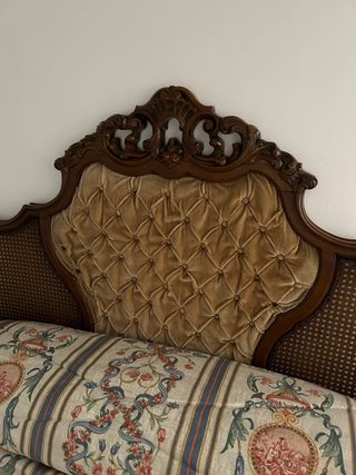 Cabecero/Cama Estilo Luis XV