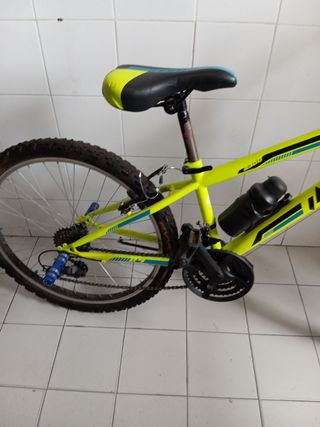 Bicicleta Montaña Amarilla