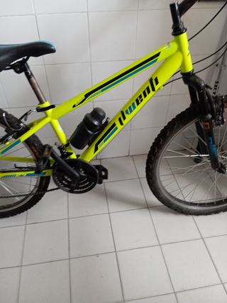 Bicicleta Montaña Amarilla