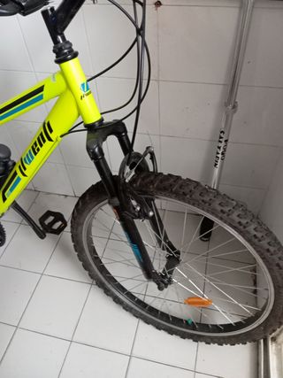 Bicicleta Montaña Amarilla