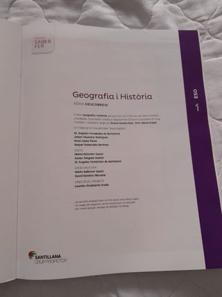 Libro Geografia I Historia + Atles 1er ESO 