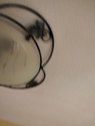 Plafón de techo forja y cristal