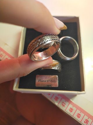 Anillos de Plata Ley Hombre
