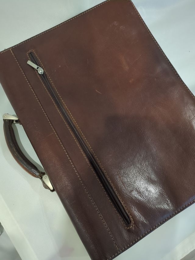 Maletín de piel vintage 